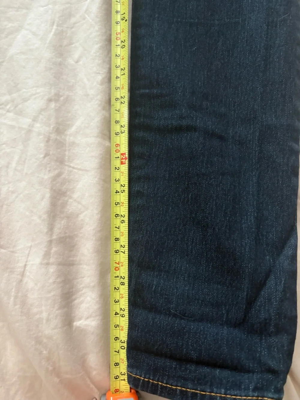 True Religion Slim Straight Dark Blue Women’s Jeans Sz 27 - Picture 4 of 6